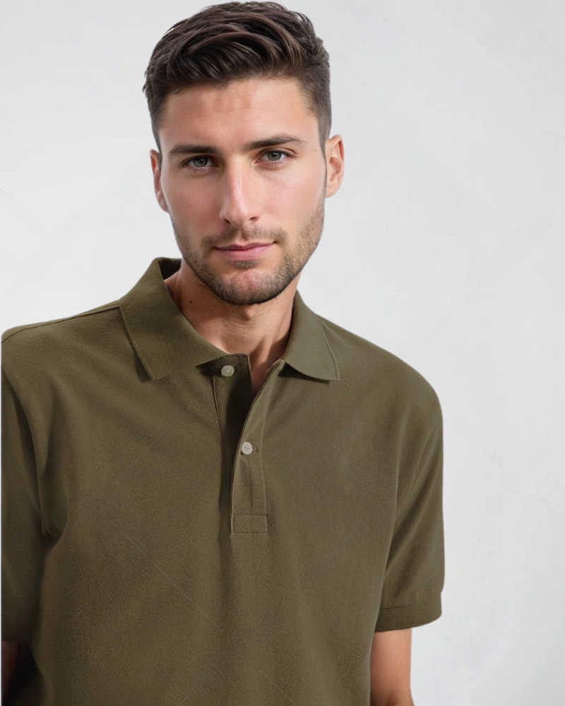 Men's Short-sleeved Polo Shirt