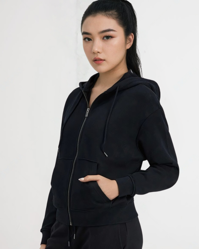 Women’s Zipped Up Hoodie